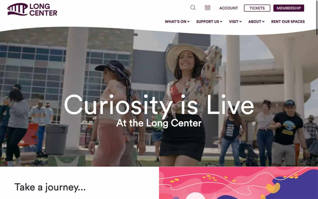 long center homepage