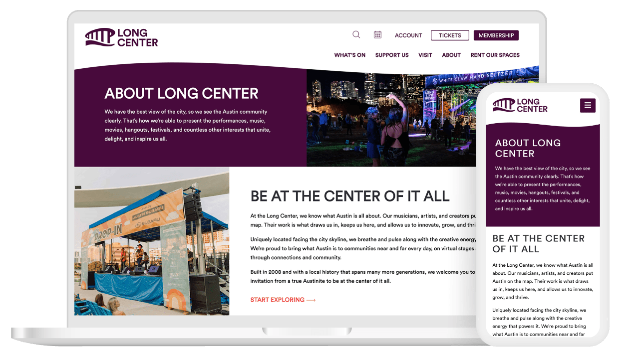 long center website
